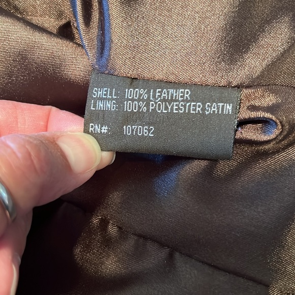 Collezione sa Leather Jacket Size Medium - Picture 13 of 15